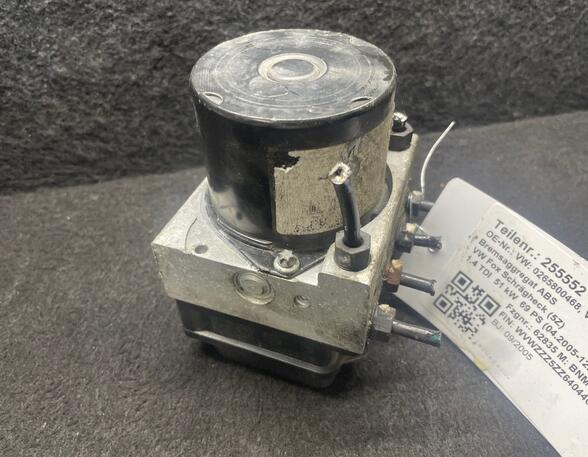 Abs Hydraulic Unit VW FOX Hatchback (5Z1, 5Z3, 5Z4)