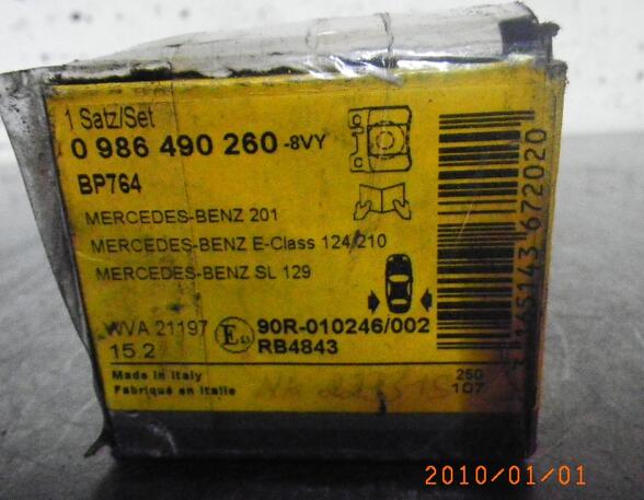 Disc Brake Pad Set MERCEDES-BENZ E-Klasse (W210)