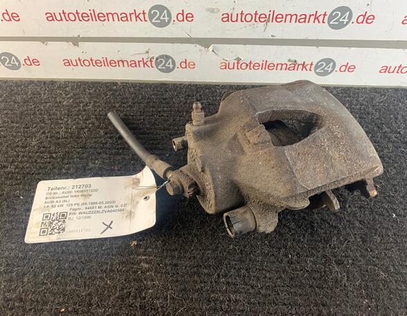 212703 Bremssattel links vorne AUDI A3 (8L) 1K0615123D