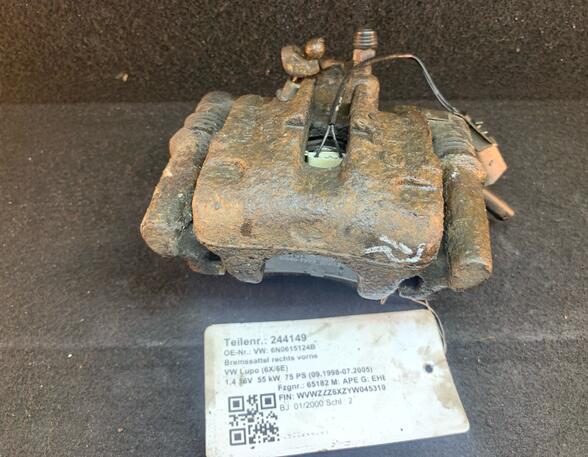 Brake Caliper VW Lupo (60, 6X1)