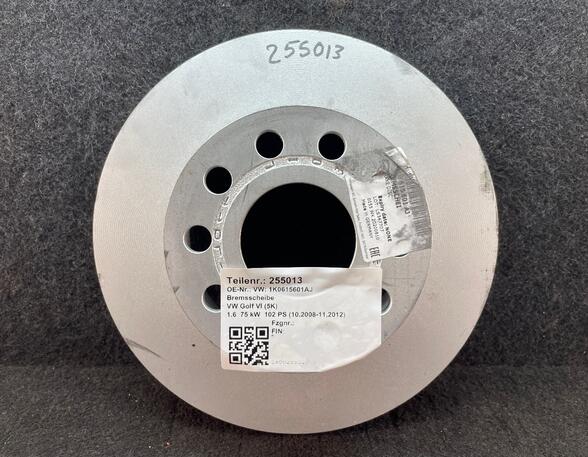 Brake Disc VW GOLF V (1K1), VW GOLF VI (5K1), VW GOLF VI Van (5K1_), VW GOLF VAN VI Variant (AJ5)