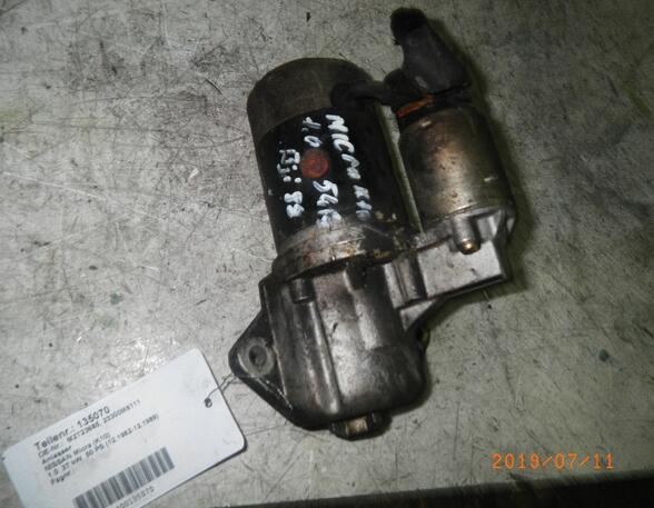 Starter NISSAN Micra I (K10)