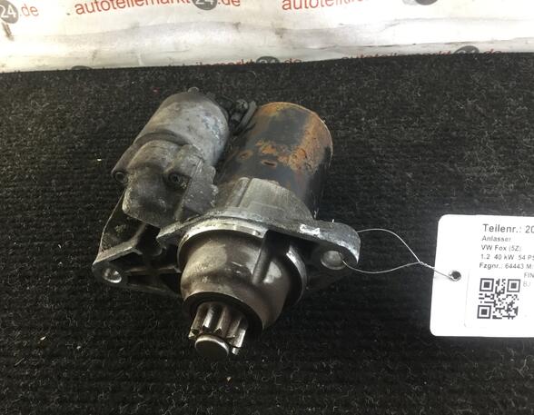 Starter VW Fox Schrägheck (5Z1, 5Z3, 5Z4)