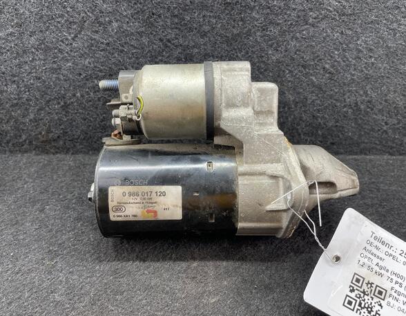 Startmotor OPEL AGILA (A) (H00)