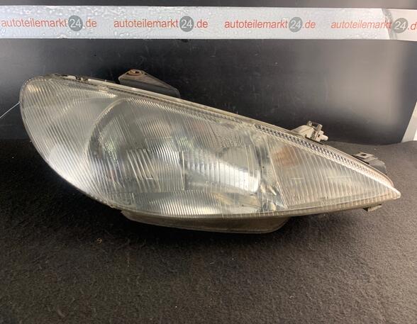 Headlight PEUGEOT 206 Schrägheck (2A/C), PEUGEOT 206 Stufenheck (--), PEUGEOT 206 SW (2E/K)