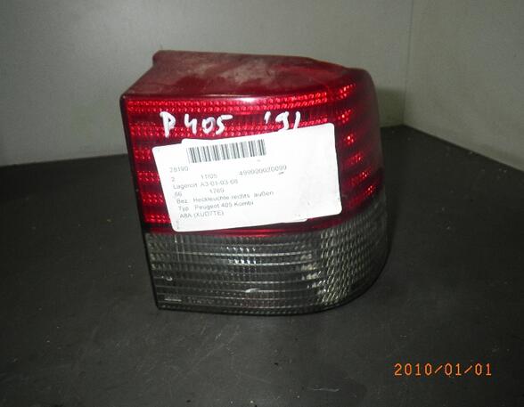 Combination Rearlight PEUGEOT 405 I Break (15E)