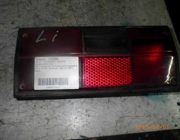 Combination Rearlight VW TRANSPORTER III Platform/Chassis