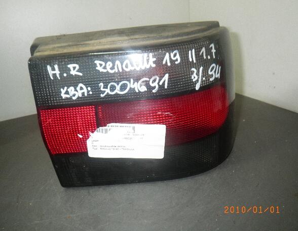 Combination Rearlight RENAULT 19 II (B/C53)