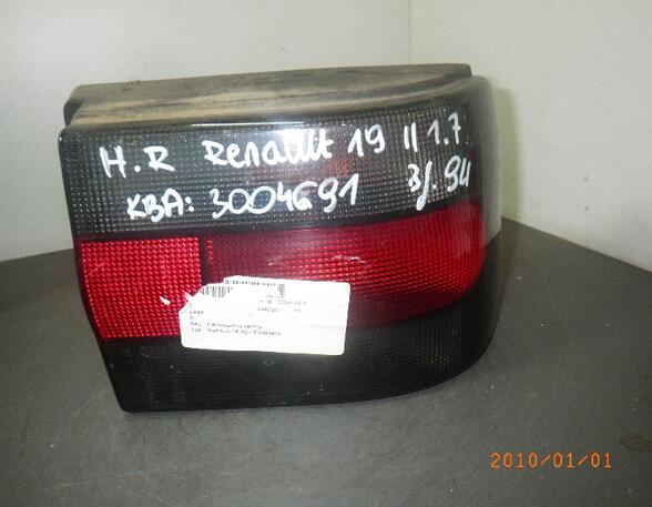 Combination Rearlight RENAULT 19 II (B/C53)