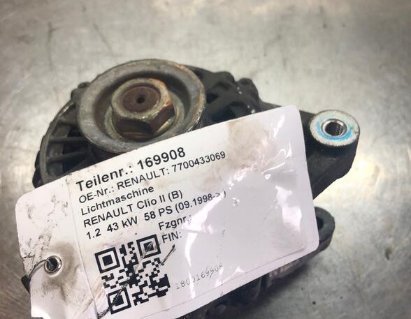 Dynamo (Alternator) RENAULT Clio II (BB, CB)