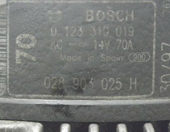 10415 Lichtmaschine VW Polo III (6N1) 0123310019 70A