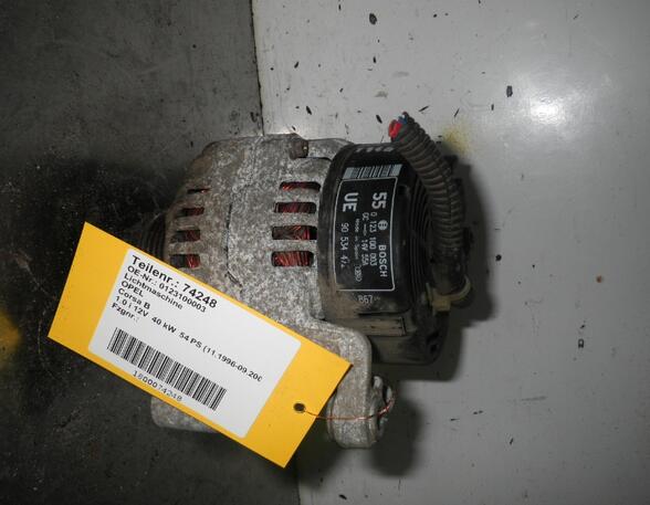 Alternator OPEL Corsa B (73, 78, 79)