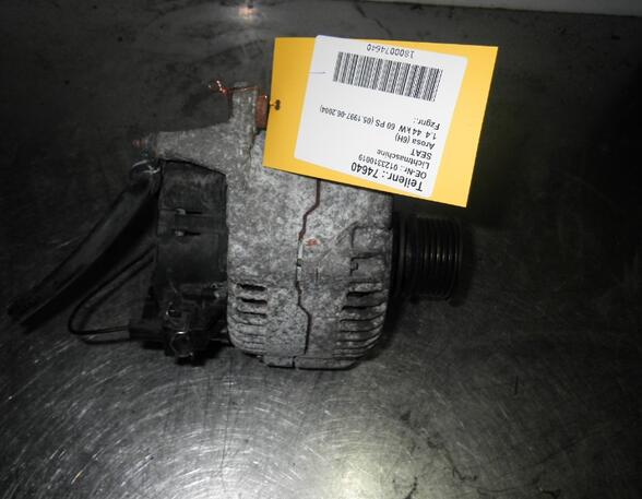 Dynamo (Alternator) SEAT Arosa (6H)