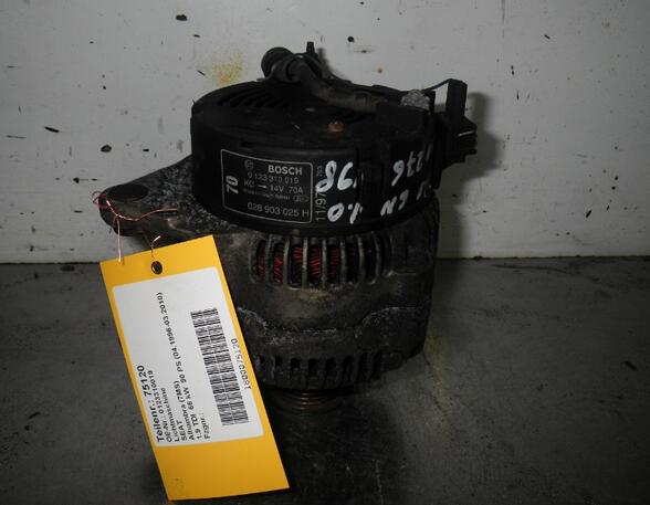 Dynamo (Alternator) SEAT Alhambra (7V8, 7V9)