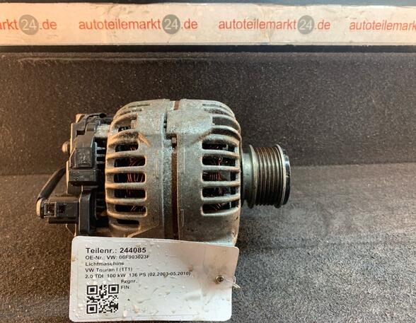 Dynamo (Alternator) VW Touran (1T1, 1T2)