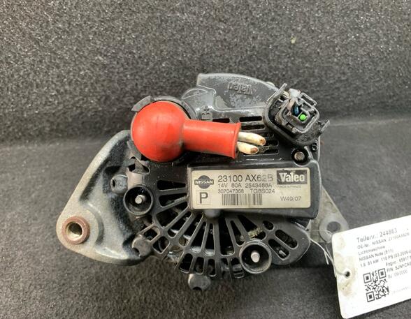 Dynamo (Alternator) NISSAN Note (E11, NE11)