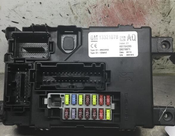 Fuse Box OPEL Corsa D (S07)