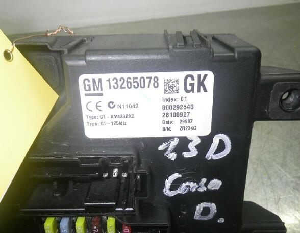 Fuse Box OPEL Corsa D (S07)