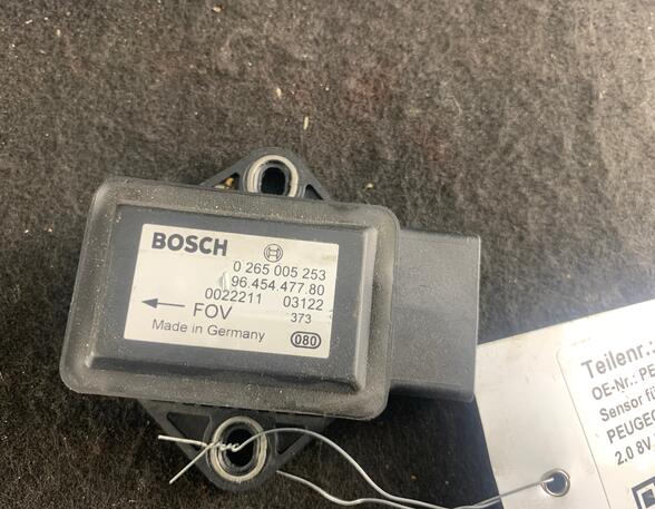 Sensor versnelling in lengterichting PEUGEOT 307 (3A/C)