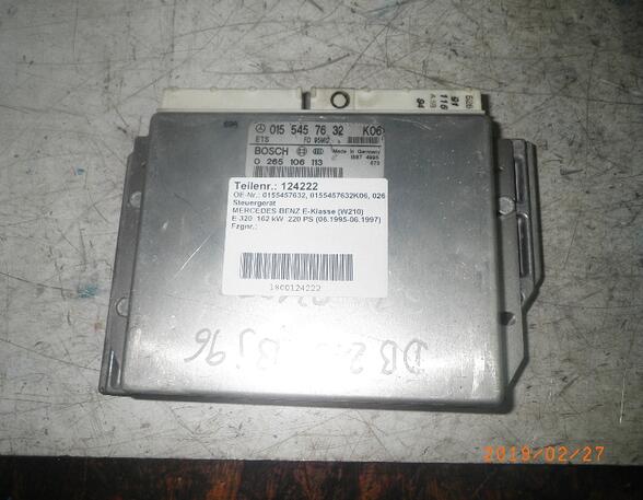 (124222  ECU Steuergerät MERCEDES-BENZ E-Klasse (W210) 0155457632)