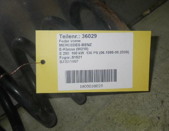 Coil Spring MERCEDES-BENZ E-Klasse (W210)