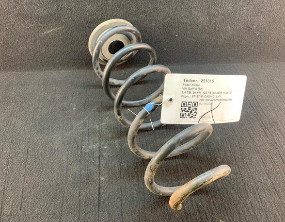 Coil Spring VW GOLF V (1K1), VW GOLF VI (5K1), VW GOLF VAN VI Variant (AJ5), VW GOLF VI Van (5K1_)