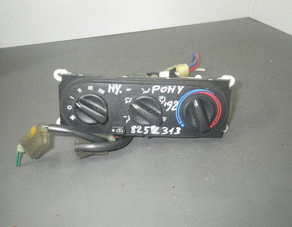 Heating & Ventilation Control Assembly HYUNDAI Pony/Excel Stufenheck (X-2)