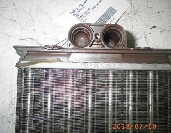 Heater Core Radiator OPEL Vectra B CC (38)