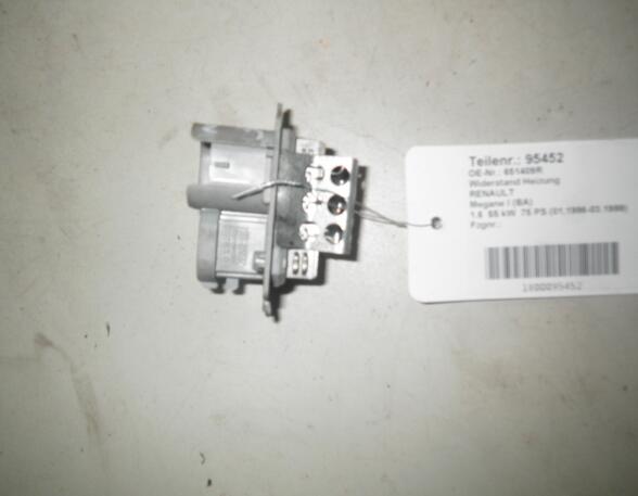 Resistor Interior Blower RENAULT MEGANE I (BA0/1_)