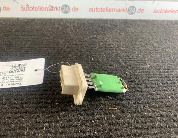 Resistor Interior Blower OPEL MERIVA A MPV (X03)