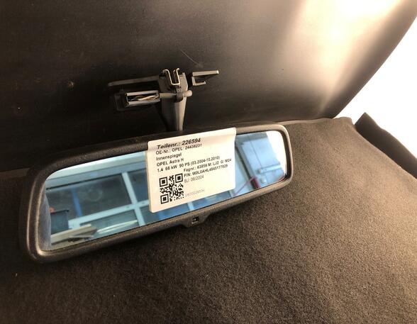 Interior Rear View Mirror OPEL ASTRA H (A04)