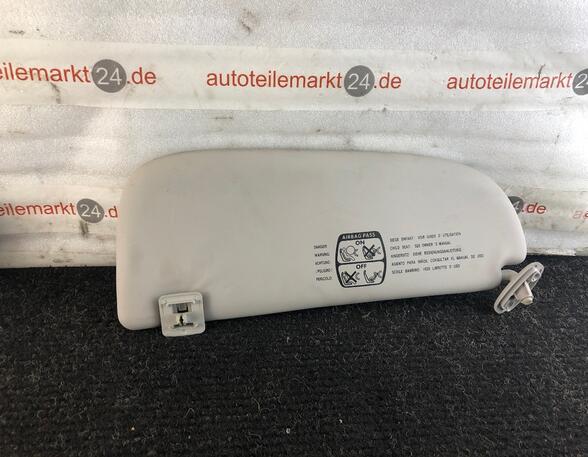 Sun Visor PEUGEOT 206 Schrägheck (2A/C), PEUGEOT 206 SW (2E/K)