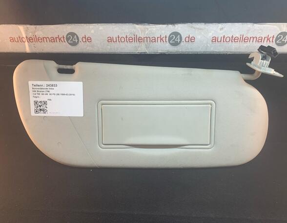 Sun Visor VW Sharan (7M6, 7M8, 7M9)