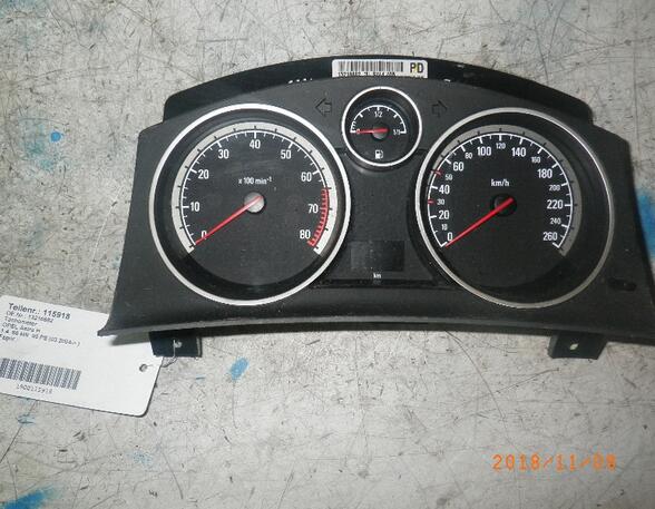 Snelheidsmeter OPEL Astra H (L48)