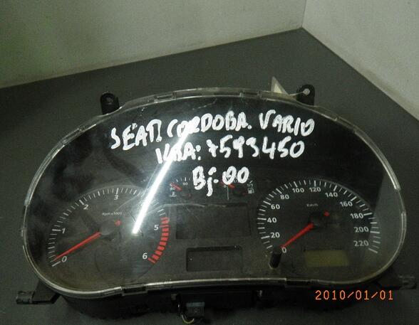 119714 Tachometer SEAT Cordoba Vario II (6K) 88311292