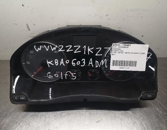 Speedometer VW Golf V (1K1)