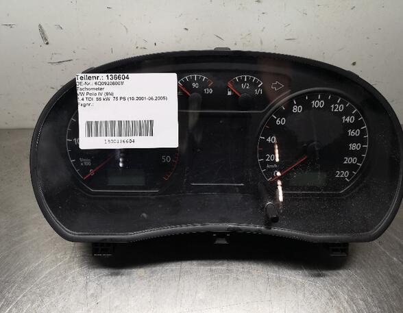 Snelheidsmeter VW Polo (9N)