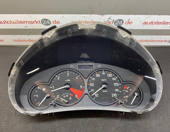 215595 Tachometer PEUGEOT 206 SW 9648095080