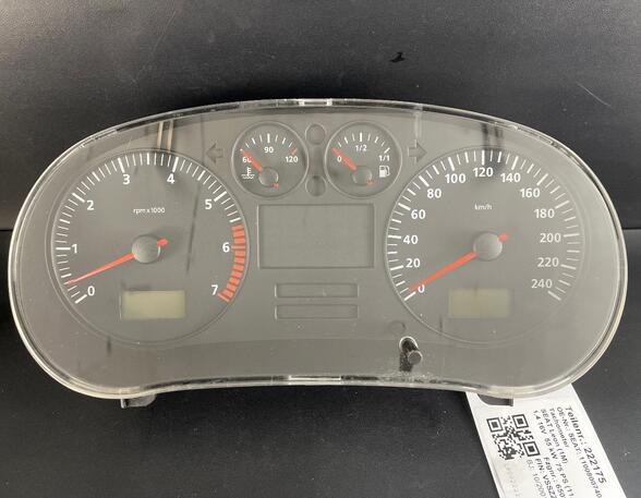 222175 Tachometer SEAT Leon (1M) 110080074013