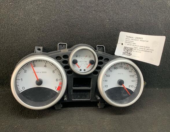 Snelheidsmeter PEUGEOT 206+ (2L, 2M)