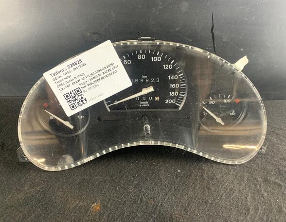 Speedometer OPEL CORSA B (S93)