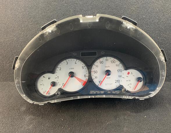 241912 Tachometer PEUGEOT 206 Schrägheck (2A/C) 9656696380