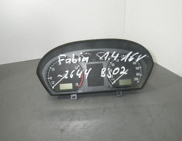 Speedometer SKODA FABIA I (6Y2), SKODA FABIA II (542)