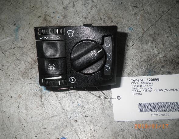 Headlight Light Switch OPEL Omega B (V94)