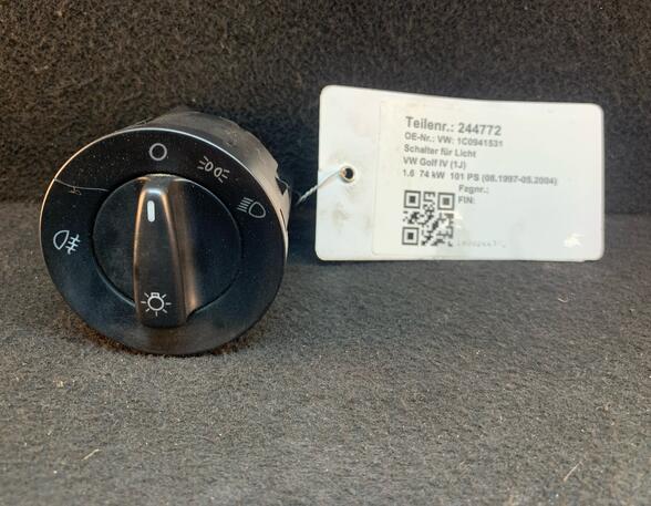 Headlight Light Switch VW Golf IV (1J1)