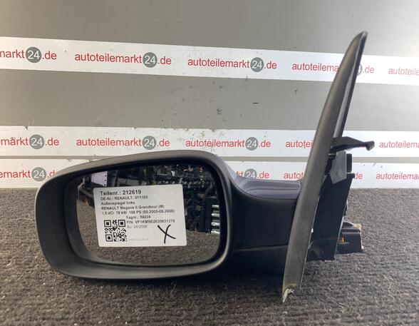 Wing (Door) Mirror RENAULT Megane II Kombi (KM0/1)