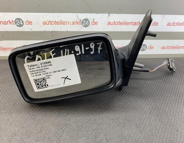 Wing (Door) Mirror VW Golf III (1H1)