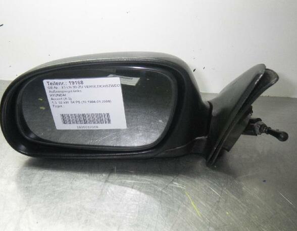 Wing (Door) Mirror HYUNDAI Accent I (X-3)