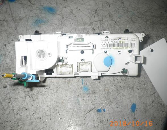 Air Conditioning Control Unit MERCEDES-BENZ A-Klasse (W169)