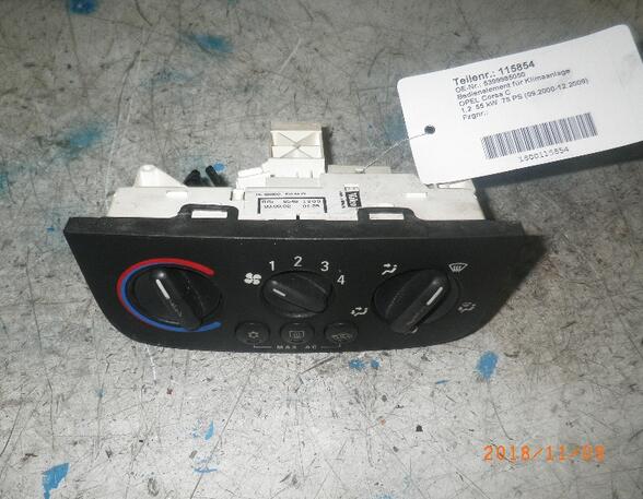 Air Conditioning Control Unit OPEL Corsa C (F08, F68)